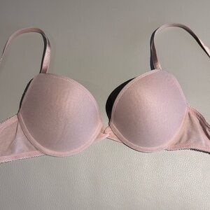 On Gossamer Mesh Bump It Up Push Up Bra size 36A in Champagne